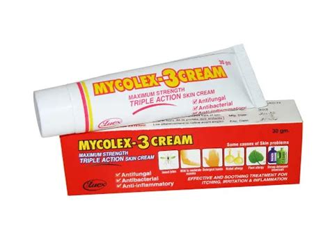 Mycolex 3 Cream 30g Country Medical Pharmacy