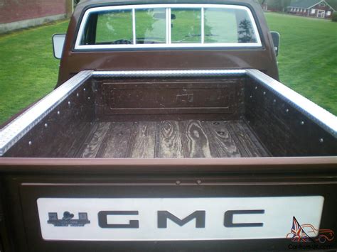 1978 Gmc Sierra Grande 1500 Stepside Shortbox 4x4 Rust Free No Reserve