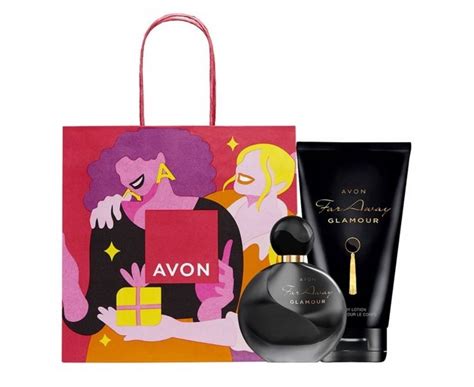 Avon Far Away Glamour Zestaw Kosmetyków Do Pielęgnacji 2 Szt