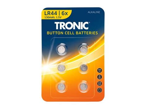 Tronic Button Cell Batteries 6 Pack Lidl Great Britain Specials