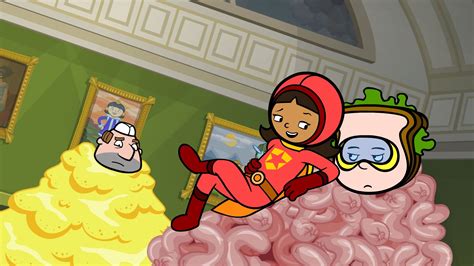 Victory For Wordgirl In The Wordgirl Episode Kitty Cat Criminals
