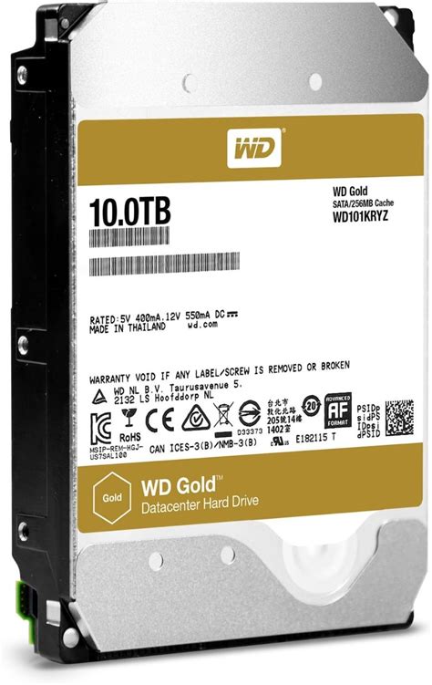 Amazon Western Digital Tb Wd Gold Enterprise Class Sata Internal