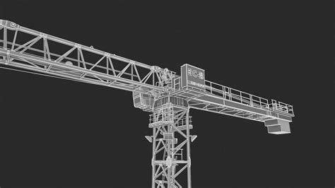 Construction Tower Crane 3d Model By Frezzy