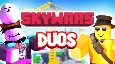 We Tried Out The New Skywars Duos Mode Roblox Skywars Youtube