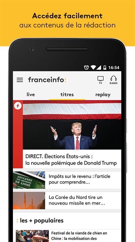 Franceinfo L Actu En Direct Applications Android Sur Google Play