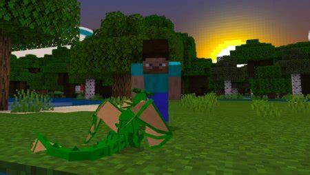 Grow Your Own FOREST Dragon Minecraft Addon