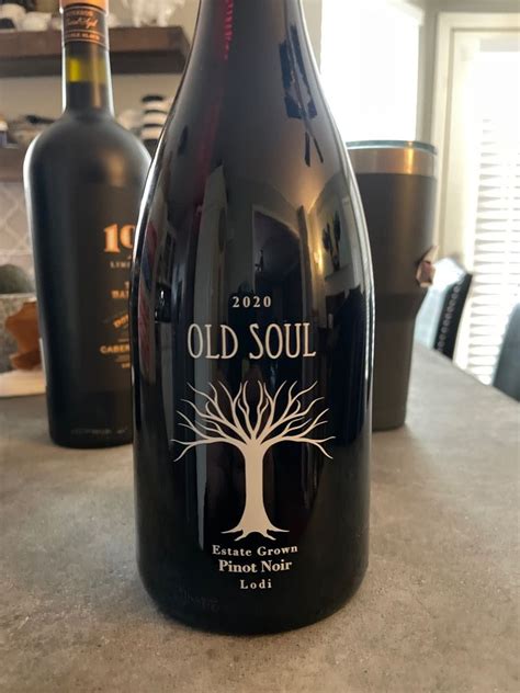 2020 Old Soul Pinot Noir Usa California Central Valley Lodi