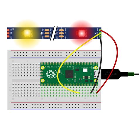 How To Control A Neopixel LED Strip With A Raspberry Pi Pico Freva