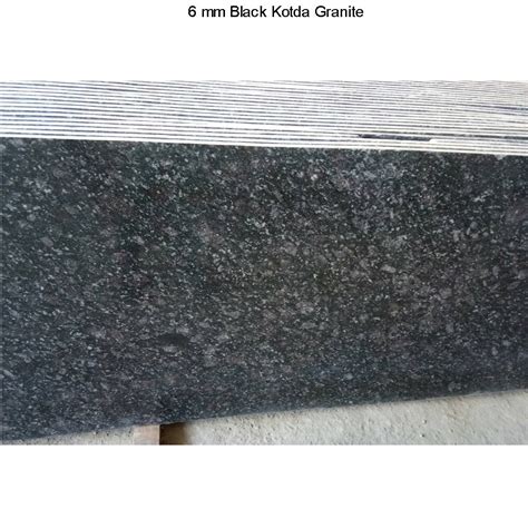 Mm Black Kotda Granite For Flooring At Rs Sq Ft In Navi Mumbai