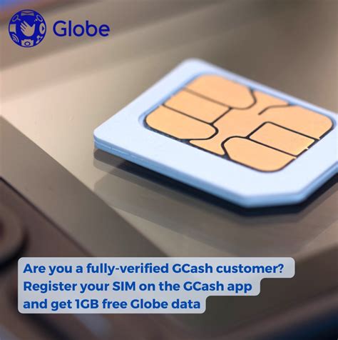 Register Your Sim On The Gcash App And Get Gb Free Globe Data