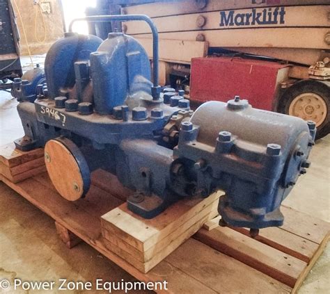 Used Ingersoll Rand 1 1 2 NTM4 Horizontal Multi Stage Centrifugal Pump