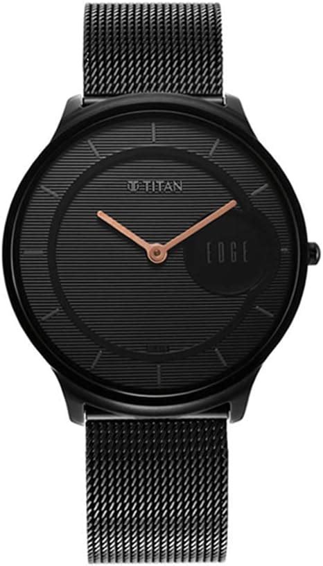 Titan Ceramic Analog Black Dial Men S Watch Amazon In Fashion