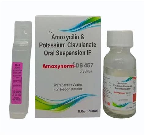 Amoxicillin Oral Suspension Ip at Rs 60.80/bottle | Amoxicillin and ...