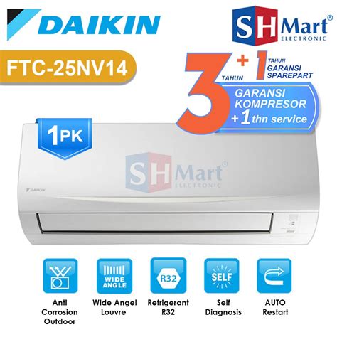 Jual Ac Pk Daikin Thailand Ftc Nv Ftc Nv Garansi Resmi Medan