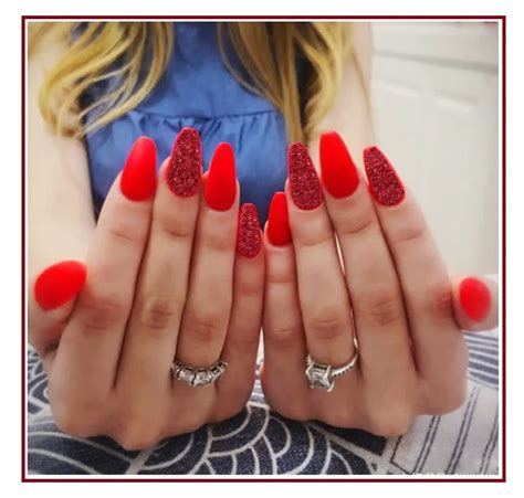 41 Pretty Ways To Wear Red Nails Stayglam