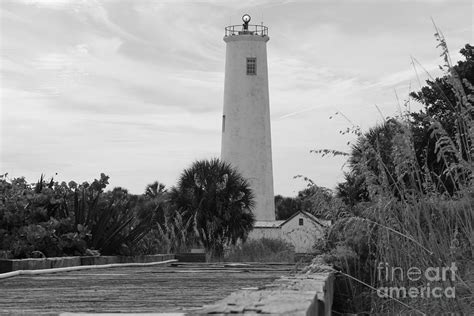 Egmont Key Lighthouse Photograph by Michael Paskvan