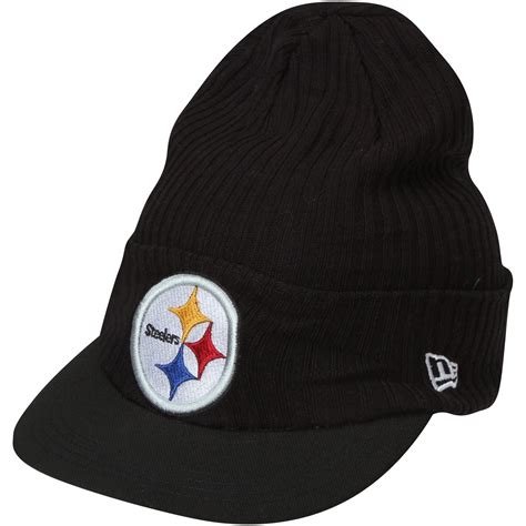 New Era Pittsburgh Steelers Viza Knit Hat Black