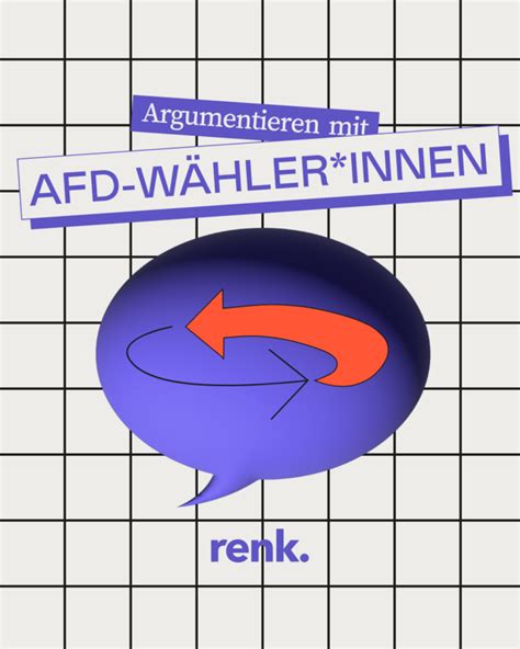 Argumentieren Mit Afd W Hler Innen Renk Magazin