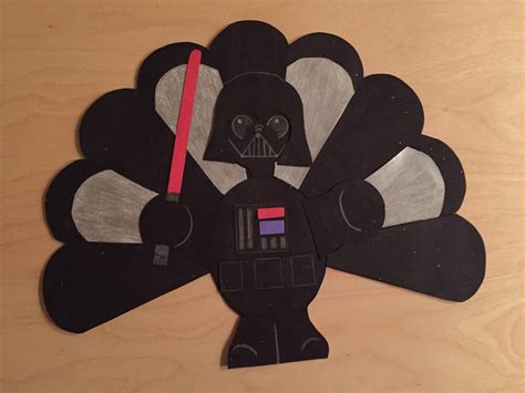 Darth Vader Turkey Disguise Template Printable Free Templates Printable