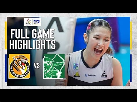 Ust Vs Dlsu Full Game Highlights Uaap Season Womens Volleyball