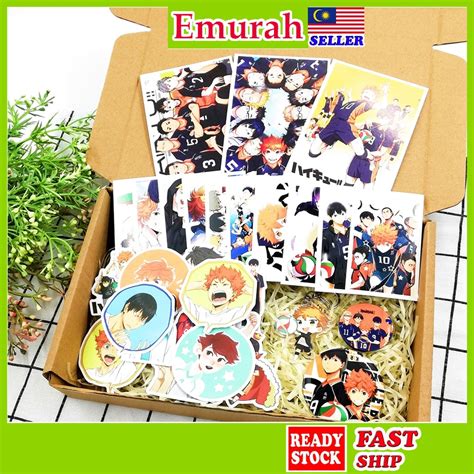 Haikyuu Gift Box Birthday Gift Set Present Hadiah Haikyu Haikyu