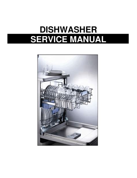 DISHWASHER SERVICE MANUAL Manualzz