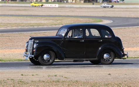 1951 Ford Prefect All Historic Race Meeting Mallala Geoff Nowak