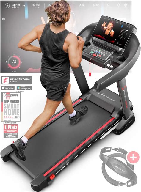 Sportstech F37 Tapis De Course Professionnel 20 Km H Pas Cher Tapis