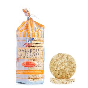 Rice Cakes With Sesame 100g La Finestra Sul Cielo Eataly