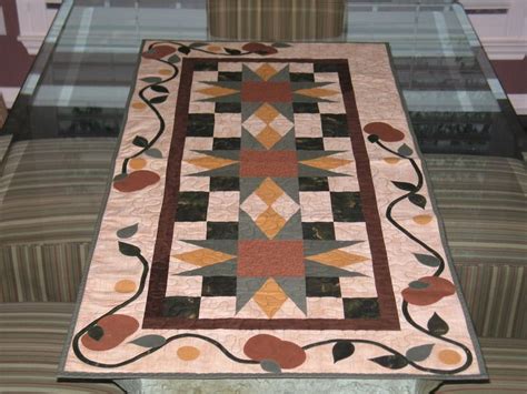 Autum Spice Table Runner Etsy Applique Table Runner Table Runners