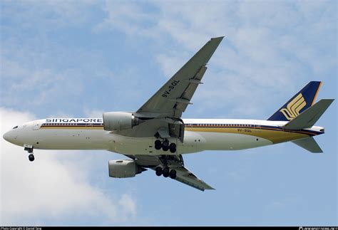 V Sql Singapore Airlines Boeing Er Photo By Daniel Tang Id