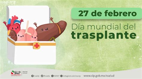 Este 27 De Febrero Se Conmemora El Dia Internacional Del Trasplante De