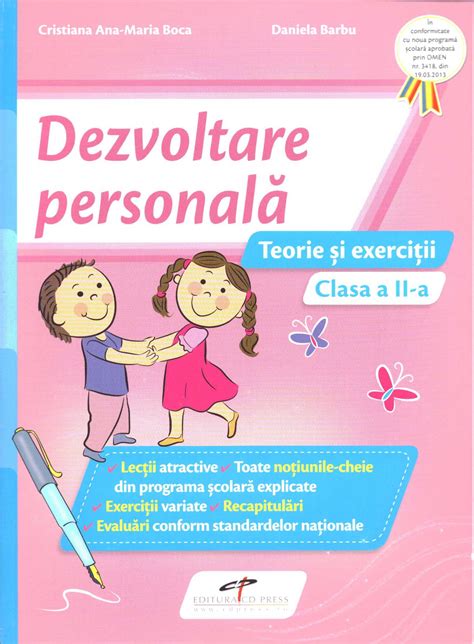 Dezvoltare Personala Clasa Teorie Si Exercitii Pdf Autor