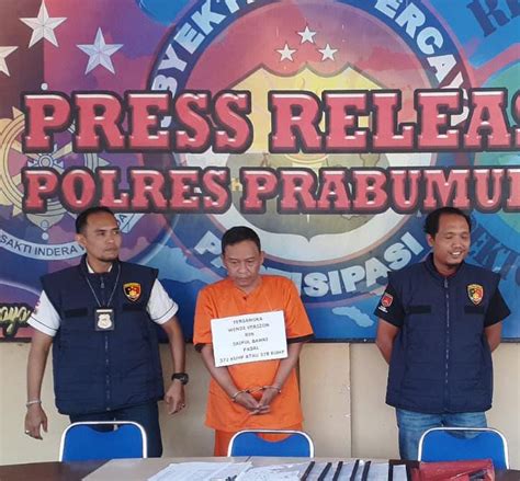 Dugaan Kasus Penipuan Proyek Oknum Asn Prabumulih Ditangkap Di