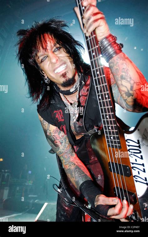 Nikki Sixx Motley Crue Performing Live At The Apollo Hammersmith London