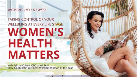 Womens Health Matters Taking Control Of Your Wellbeing At Every Life