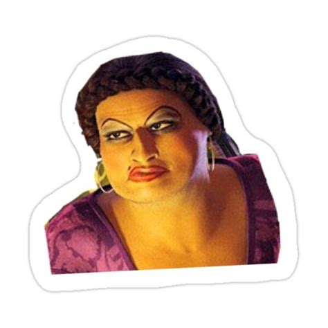 Doris From Shrek Sticker For Sale By M4rin Sticker Design