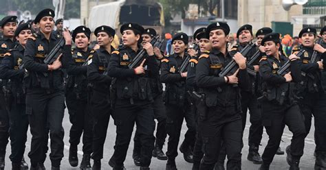 Republic Day Parade 2024 Historic Moment As Women Officers Lead Jawans