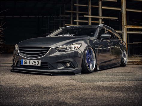 Stanced Mazda 6 Wagon