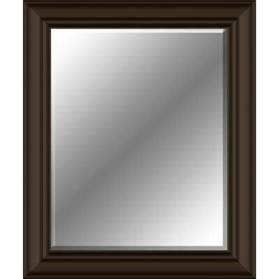 Oil-Rubbed Bronze Rectangle Framed Wall Mirror at Lowes.com