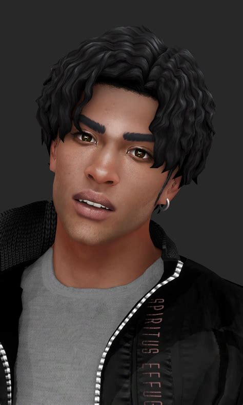 Sims 4 Mm Curly Male Hair Kerachocolate