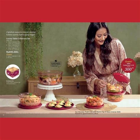 Jual Tupperware Luxury Table Collection Set Mangkok Set Saji Gift Box