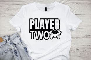 Player Two Svg T Shirt Design Graphic By Rashed Rana Creative Fabrica