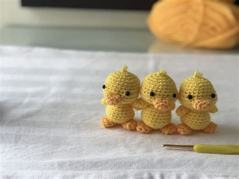 Baby Duck Amigurumi Crochet Pattern Gratia Project