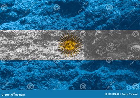 Argentinian Flag Texture As Background Stock Image Image Of Abstract