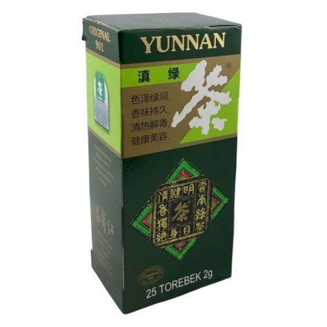 Herbata Yunnan 901 Green Tea 25 Torebek Zielona Herbaciarnia24h Pl