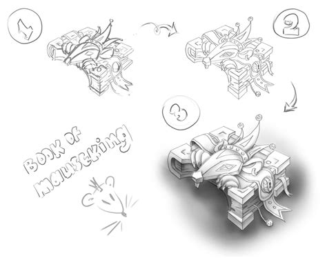 Concept art book on Behance