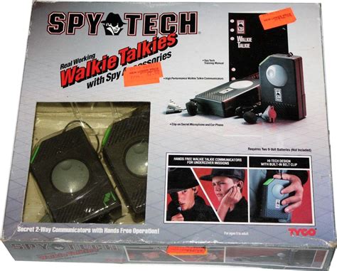 Tyco Spy Tech Walkie Talkies Review Valuation History