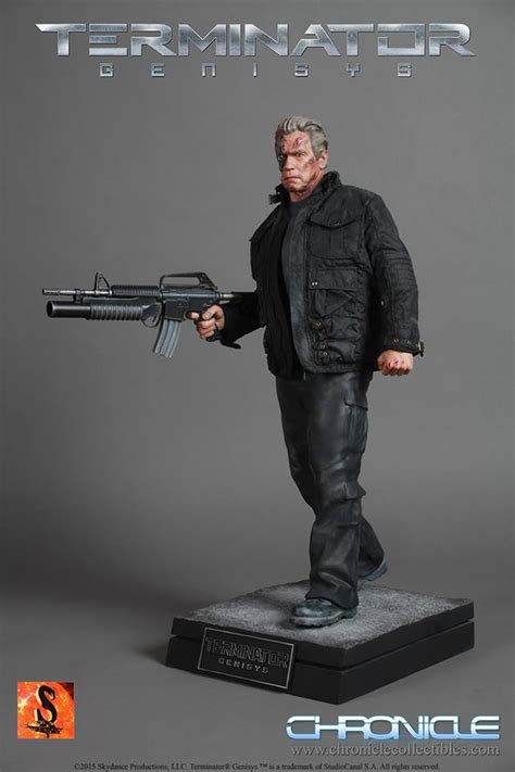 Chronicle Terminator Genisys Guardian T Statue Official Images