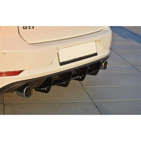 Diffuseur Pare Chocs Arriere Vw Golf 7 Gti Facelift Kits Carrosserie